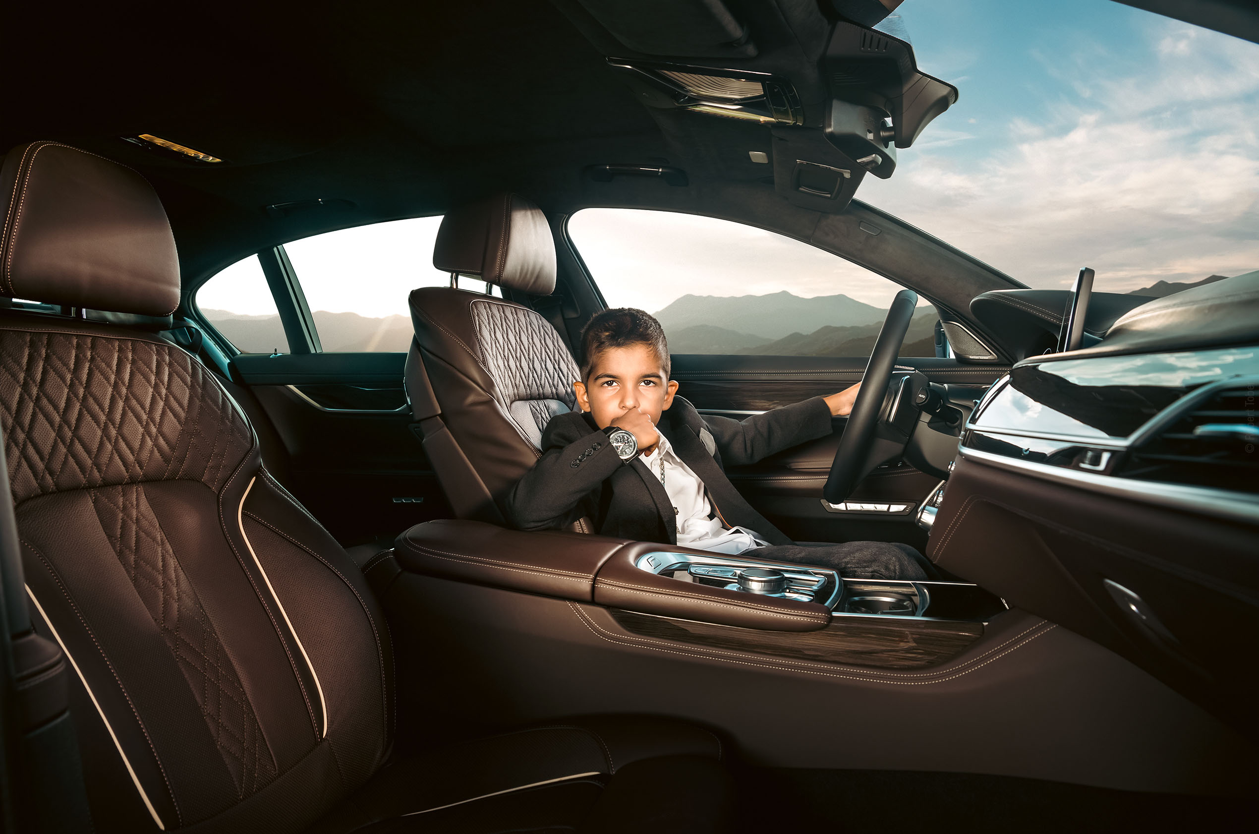 Boris – Portrait im BMW 750